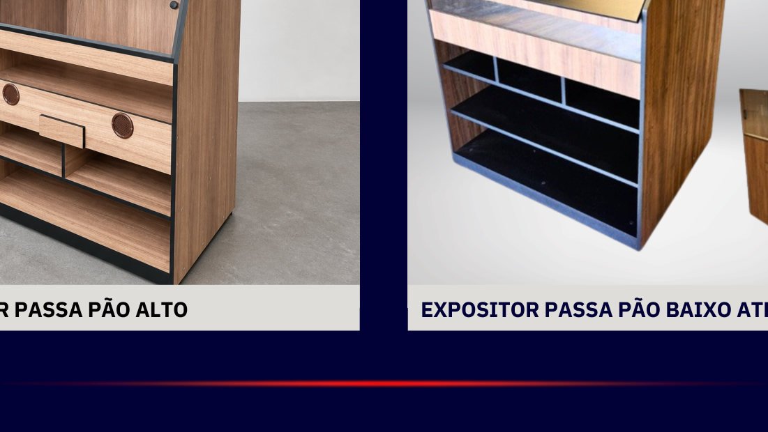 Expositor Passa-Pão Baixo (Atendimento)