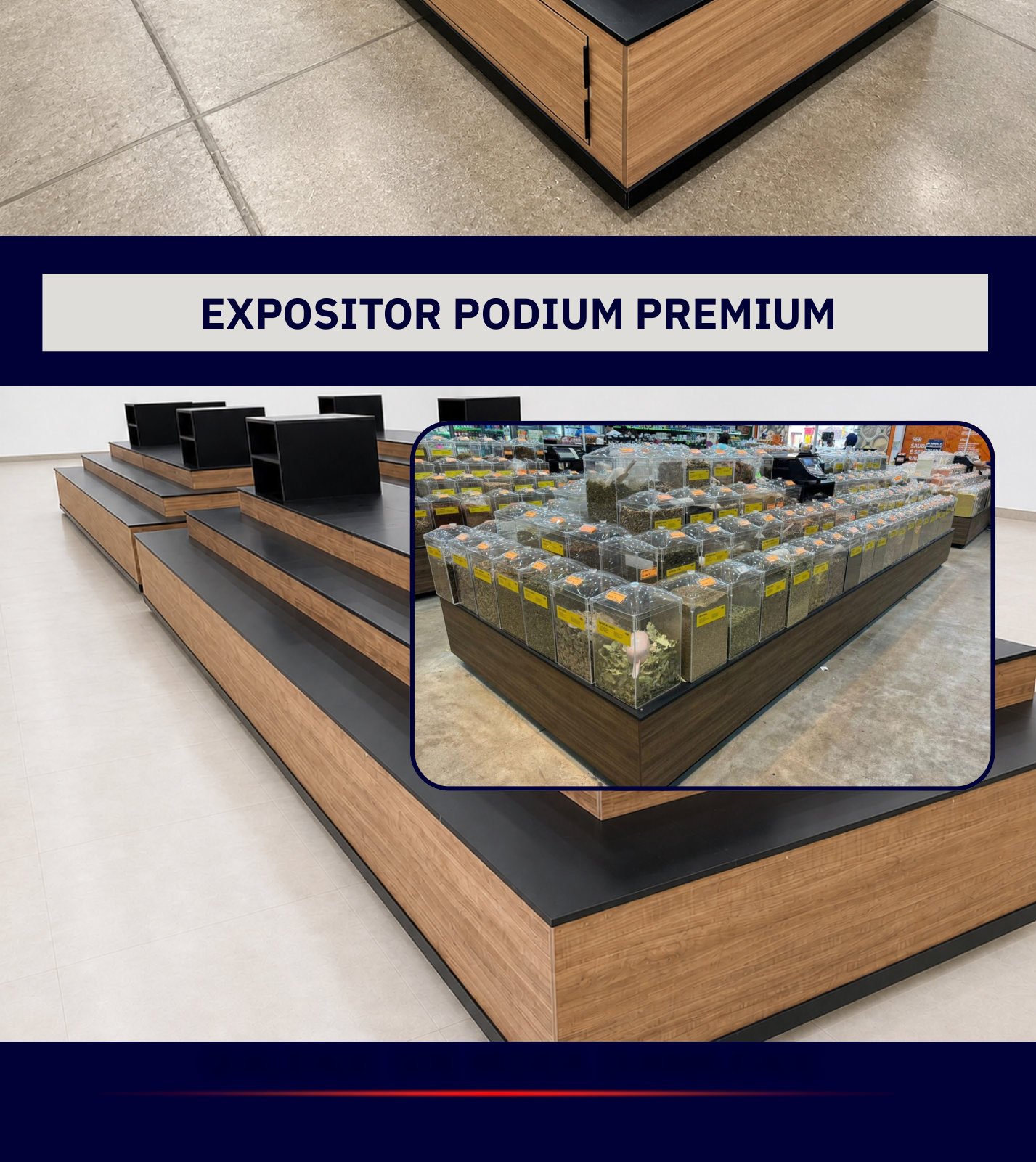Expositor Podium Premium