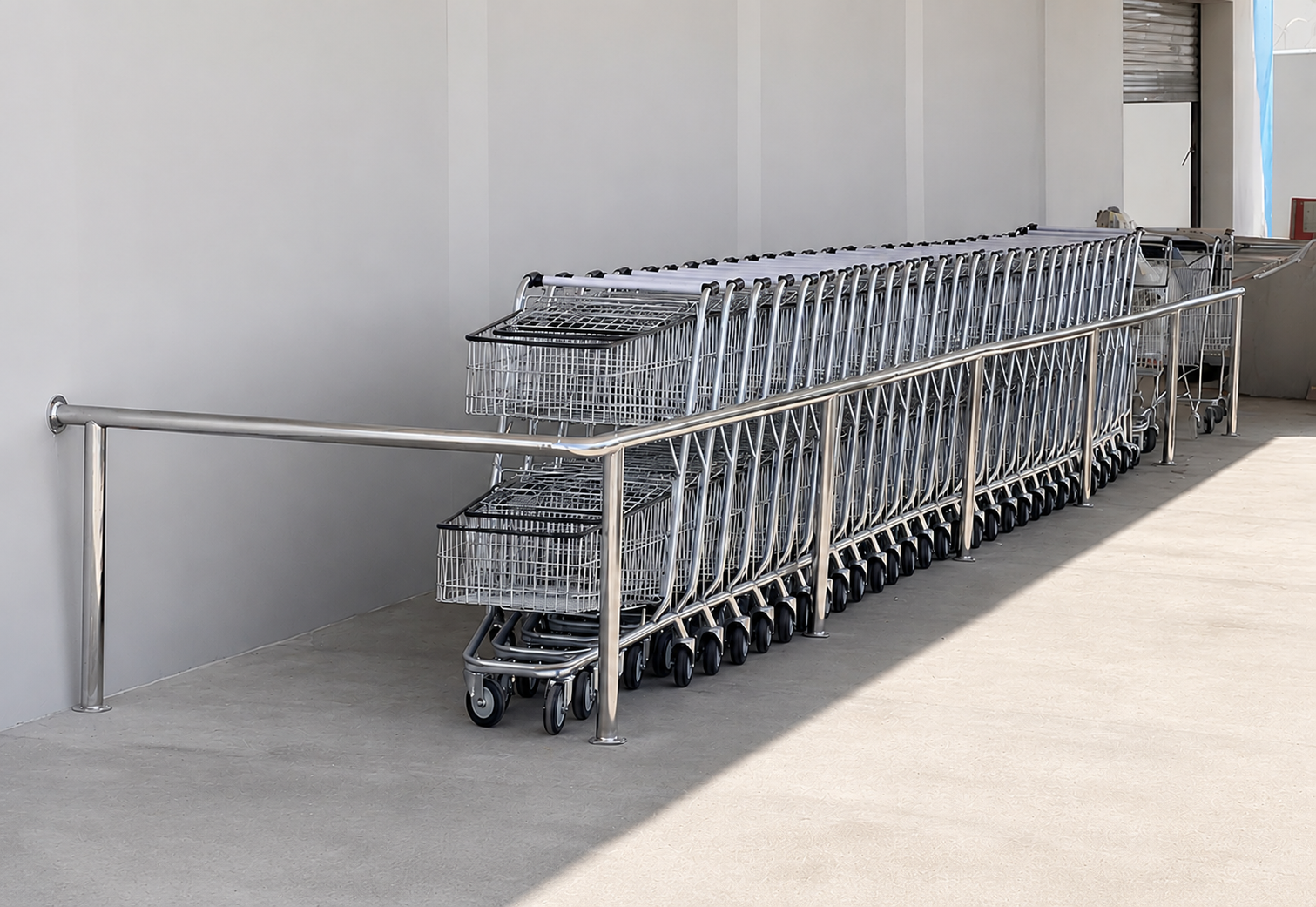 Guarda-Carrinho Inox