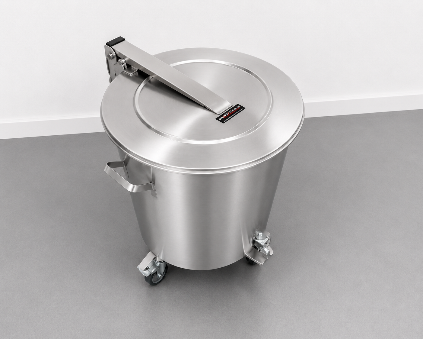 Lixeira Inox 80L