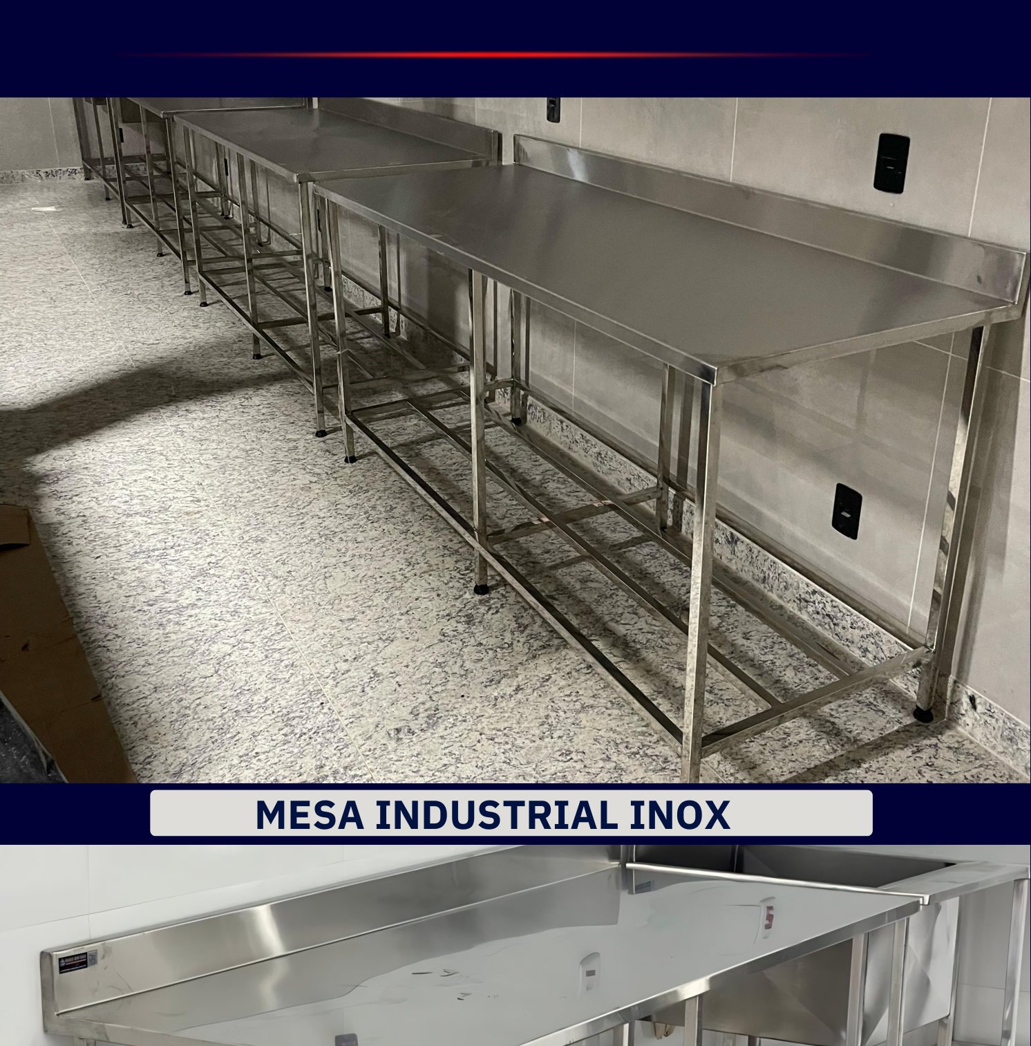 Mesa Industrial Inox