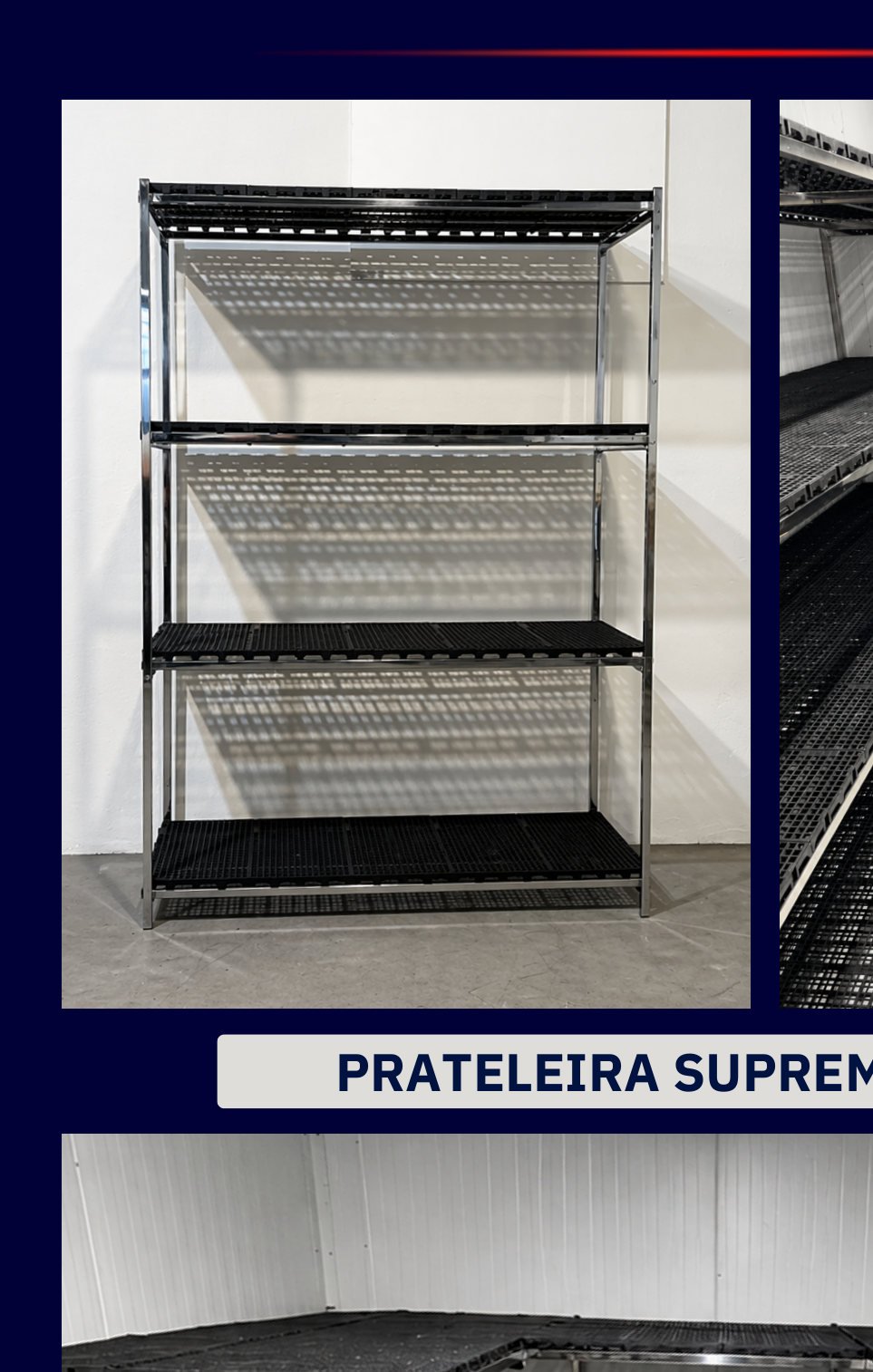 Prateleira Suprema 4 Níveis